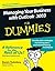 Managing Your Business With Outlook 2003 for Dummies