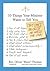 Ten Things Your Minister Wants to Tell You by Oliver "Buzz" Thomas