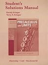Student Solutions Manual for A Graphical Approach to Precalculus with Limits