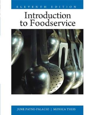 Introduction to Foodservice (Hardcover)