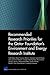Recommended Research Priori...