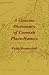 A Concise Dictionary of Cornish Place-Names