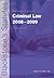 Blackstone's Statutes on Criminal Law 2008-2009 (Blackstone's Statute Book Series)