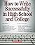How to Write Successfully in High School and College (Barron's Educational)