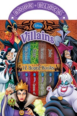 Disney Villains: 12 Board Books (My First Library: Book Block)