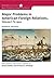 Major Problems in American Foreign Relations, Volume I: To 1920 (Major Problems in American History Series)