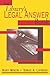 The Library's Legal Answer Book by Mary Minow