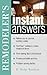 Remodeler's Instant Answers