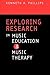 Exploring Research in Music Education and Music Therapy by Kenneth H. Phillips