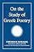 On the Study of Greek Poetry by Friedrich Schlegel