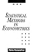 Statistical Methods in Econometrics by Dr Ramu Ramanathan