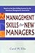 Management Skills for New Managers