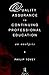 Quality Assurance in Continuing Professional Education: An Analysis