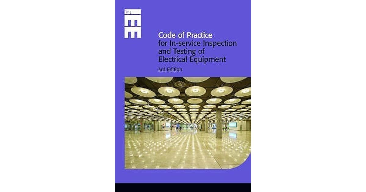 Code of Practice for In-Service Inspection and Testing of Electrical ...