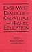 East-West Dialogue in Knowledge and Higher Education (East Gate Books)