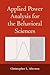 Applied Power Analysis for the Behavioral Sciences