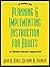 Planning Implementing Instruction Adults
