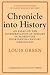 Chronicle Into History: An Essay on the Interpretation of History in Florentine Fourteenth-Century Chronicles (Cambridge Studies in Early Modern History)