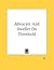 Advocate and Dweller on Thr...