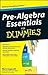 Pre-Algebra Essentials For ...