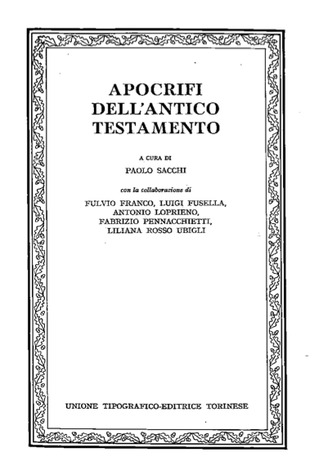Apocrifi dell'Antico Testamento
