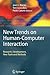 New Trends on Human-Computer Interaction: Research, Development, New Tools and Methods