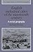 English Industrial Cities of the Nineteenth Century by Richard Dennis