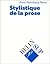 Stylistique de la prose