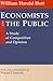 Economists and the Public by W.H. Hutt