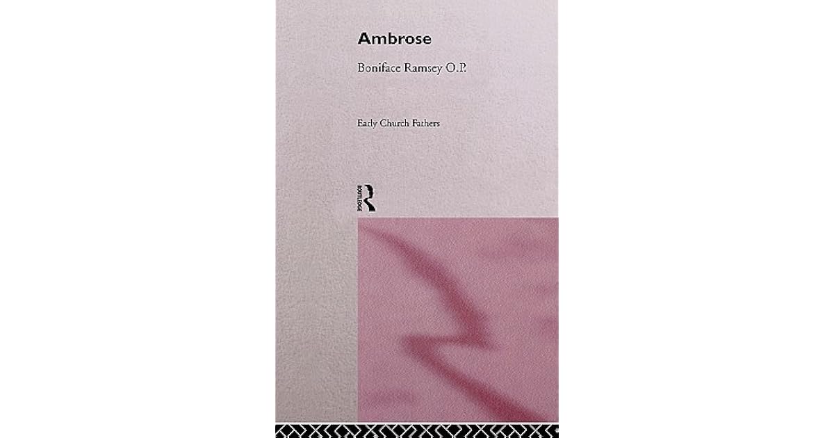 Ambrose by Boniface Ramsey