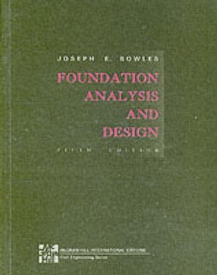 Foundation Analysis and Design (Paperback)
