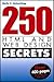 250 HTML and Web Design Secrets