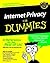 Internet Privacy For Dummies by John R. Levine