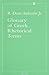 Glossary of Greek Rhetorica...