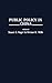 Public Policy in China (Contributions in Political Science)