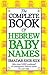 The Complete Book of Hebrew Baby Names