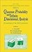Quantum Probability and Infinite Dimensional Analysis - Proce... by Luigi Accardi