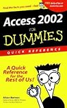 Access 2002 for Dummies Quick Reference