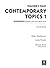 Contemporary Topics 1