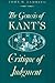 The Genesis of Kant's Critique of Judgment