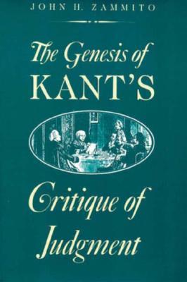 The Genesis of Kant's Critique of Judgment (Paperback)