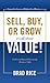 Sell, Buy, or Grow, it's all about Value - Understanding and Increasing Business Value
