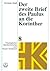 Der Zweite Brief Des Paulus An Die Korinther