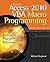 Microsoft Access 2010 VBA M...