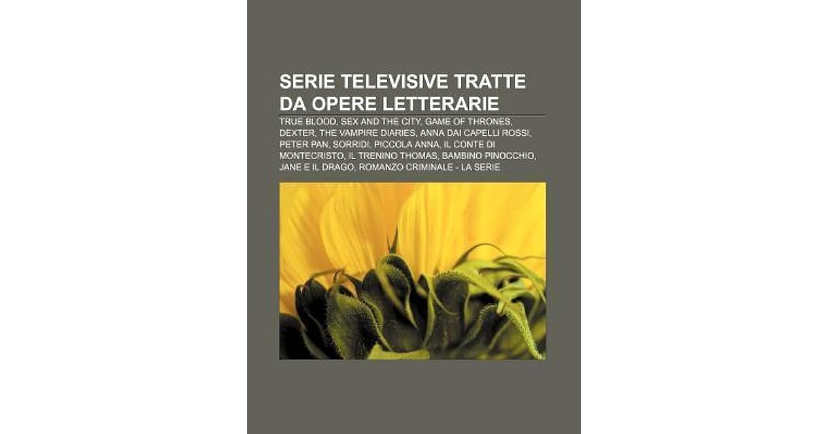 Serie Televisive Tratte Da Opere Letterarie True Blood Sex