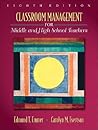 Classroom Management for Middle and High School Teachers