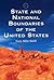State and National Boundaries of the United States