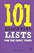 101 Essential Lists for the Early Years