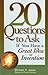 20 Questions to Ask If You Have a Great Idea or Invention