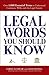 Legal Words You Should Know...